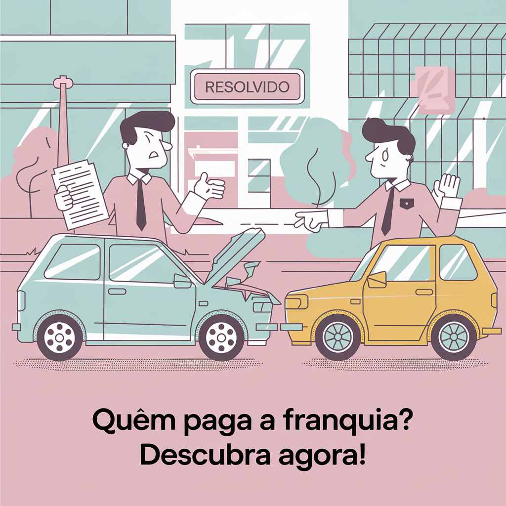 franquia em acidente com culpa de terceiros