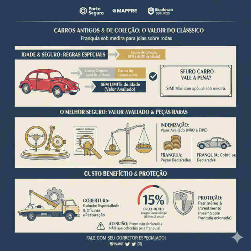 franquia para carros de coleção