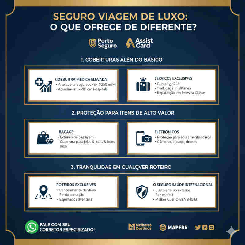 Seguro Viagem de Luxo